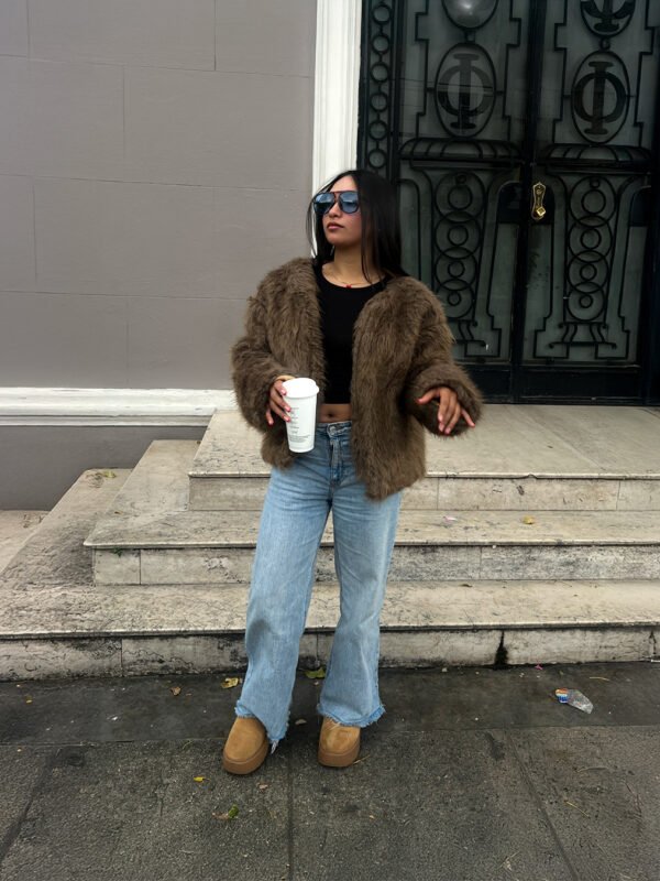 Fur Jacket - Moca