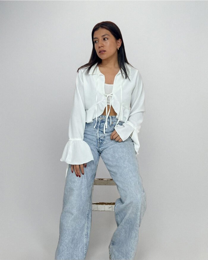 Victoria Shirt - Blanca - Imagen 3