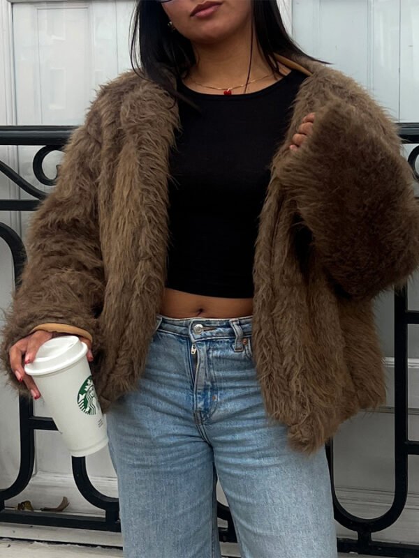 Fur Jacket - Moca