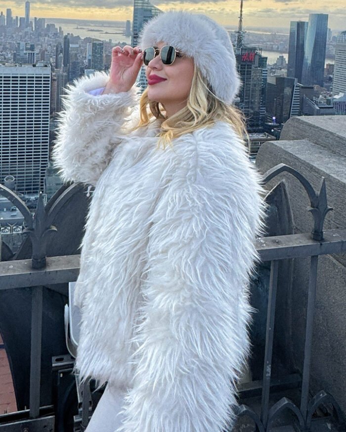 Fur Jacket - Blanca - Imagen 3