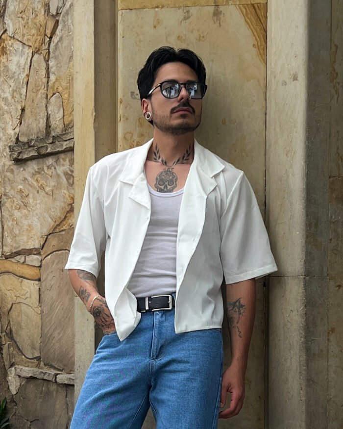 Boxy Shirt Blanca - Imagen 2