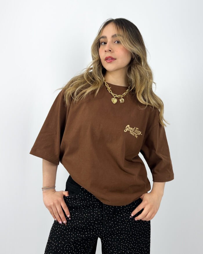 Land T-shirt Moca