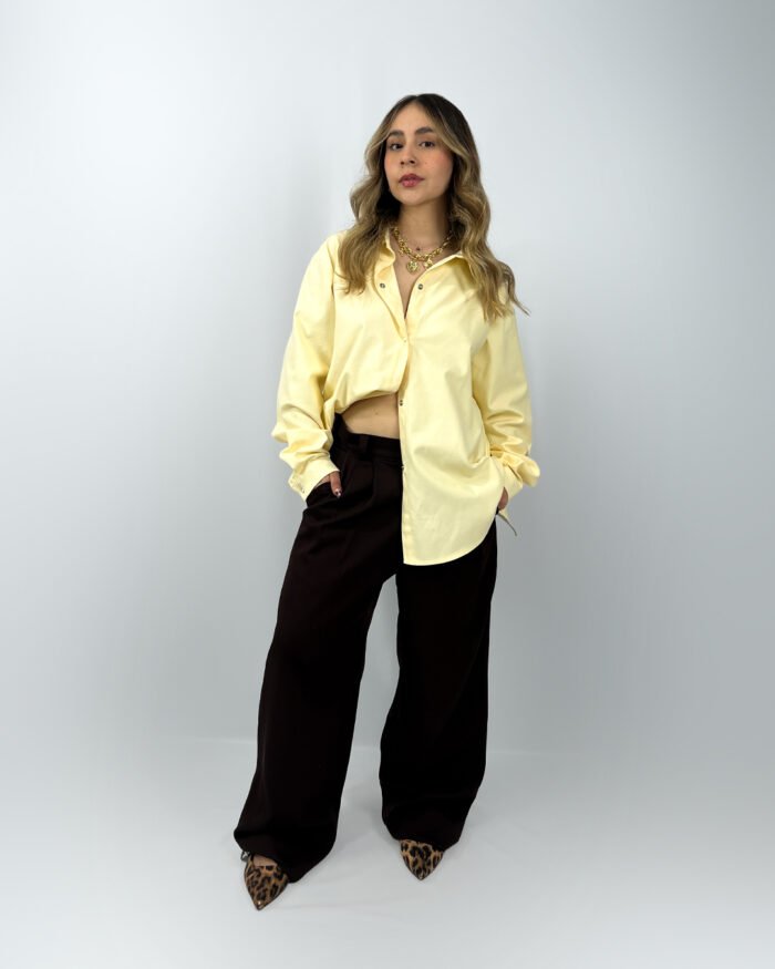 Shirt Lazos Pastel Yellow - Imagen 4