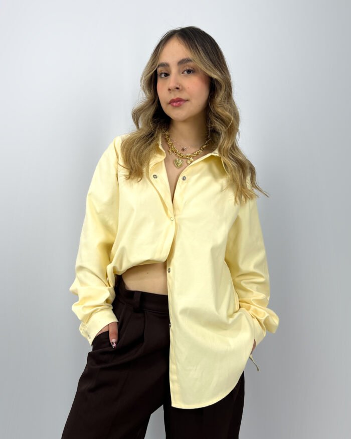 Shirt Lazos Pastel Yellow - Imagen 5