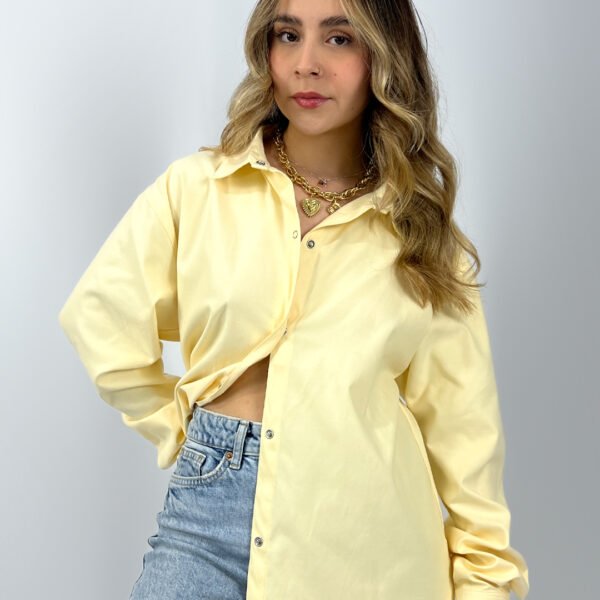 Shirt Lazos Pastel Yellow