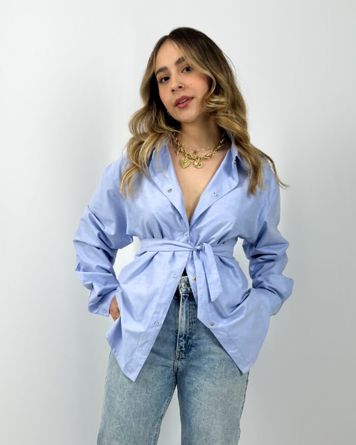 Shirt Lazos Baby Blue