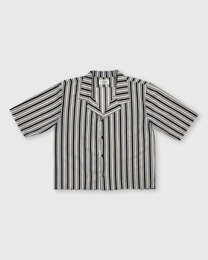 Boxy Striped Shirt - Imagen 3
