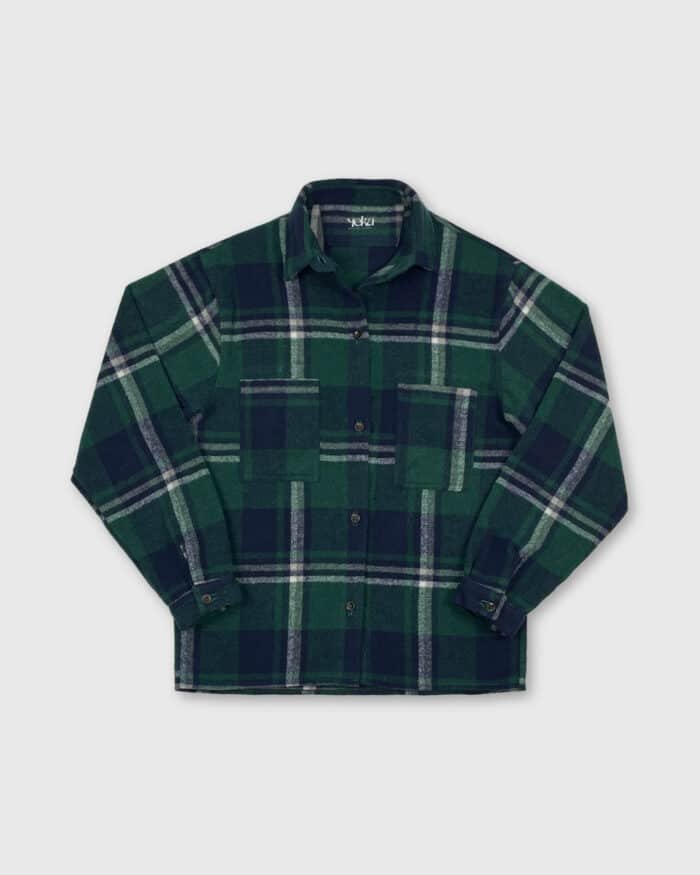 Leñadora Oversize Verde - Imagen 6