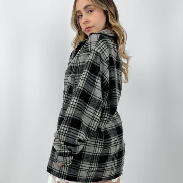 Leñadora Oversize Negra