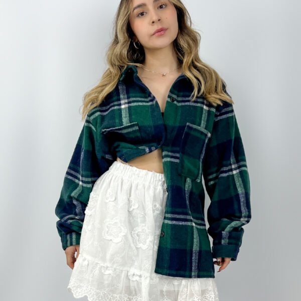 Leñadora Oversize Verde