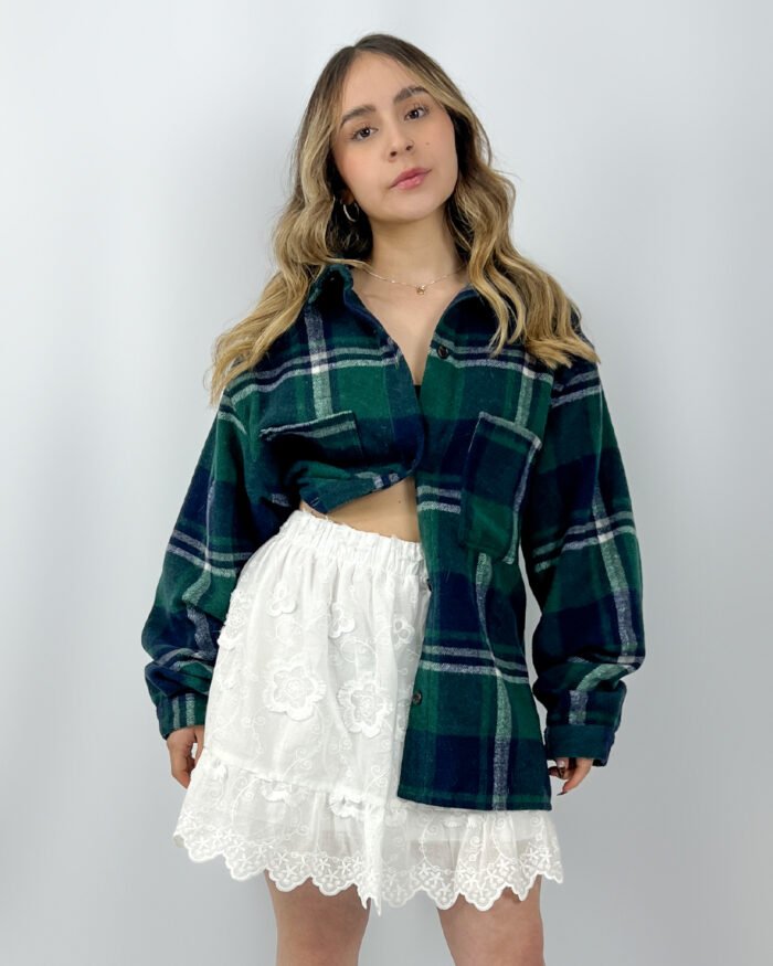 Leñadora Oversize Verde - Imagen 2