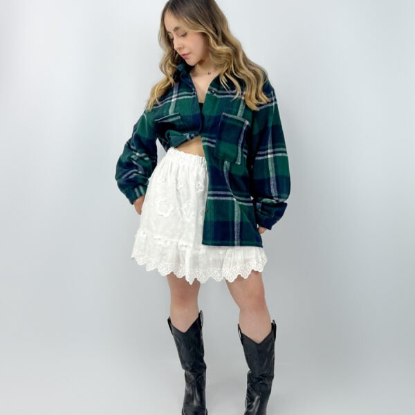 Leñadora Oversize Verde