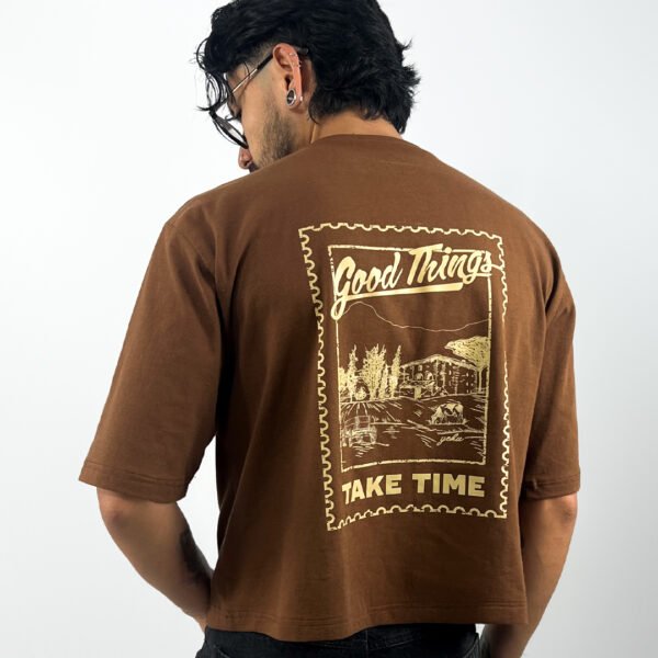 Land T-shirt Moca