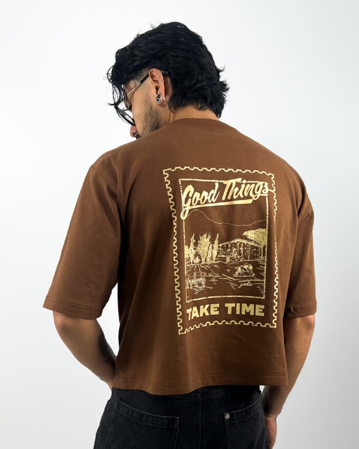 Land T-shirt Moca