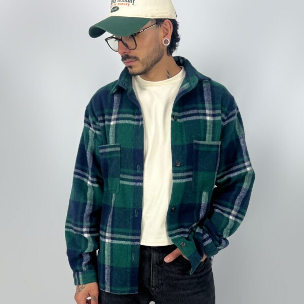 Leñadora Oversize Verde