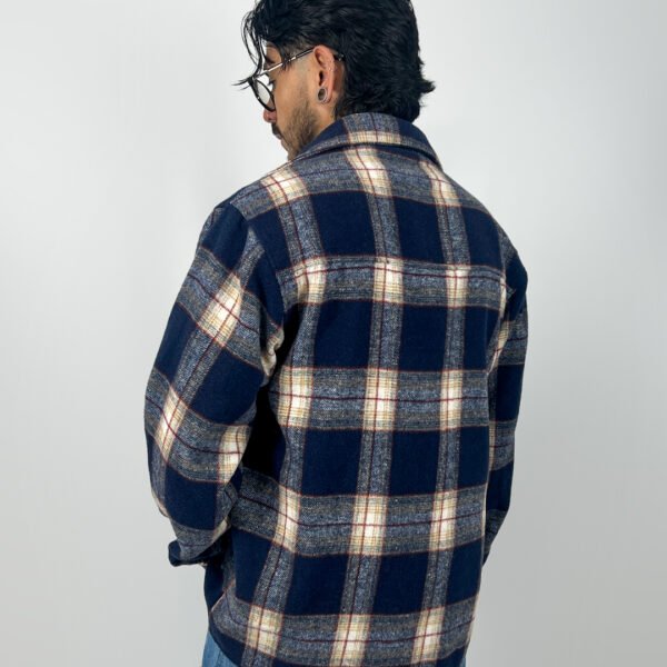 Leñadora Oversize Azul