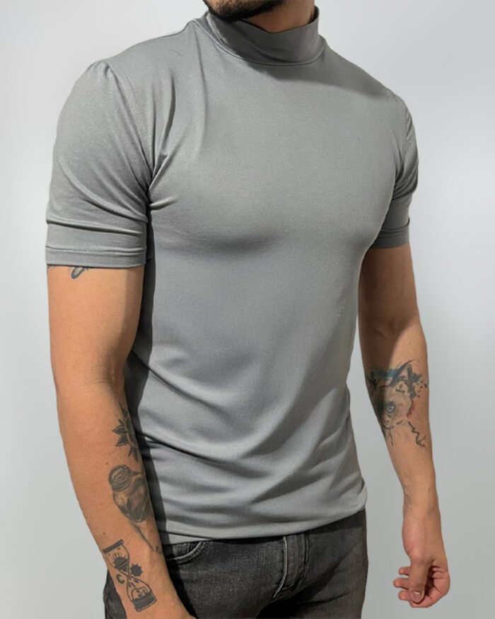 Camiseta cuello tortuga