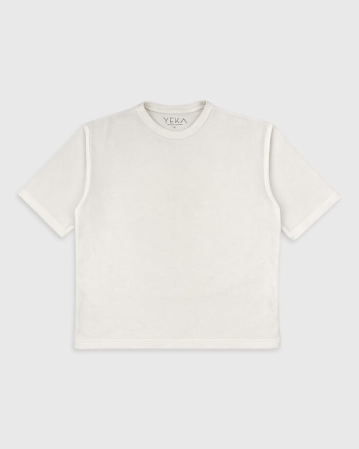 T-Shirt Marfil Oversize - Imagen 5
