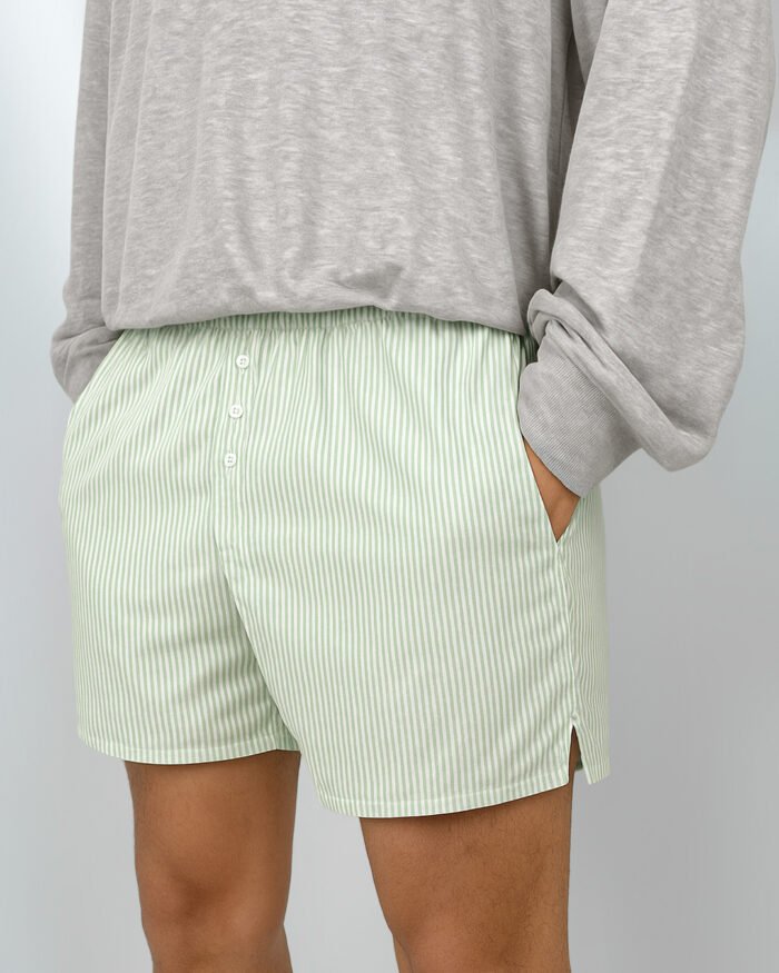Striped boxers