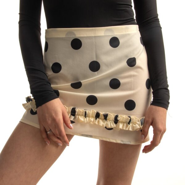 Merope Skirt-Butter Polka Dot
