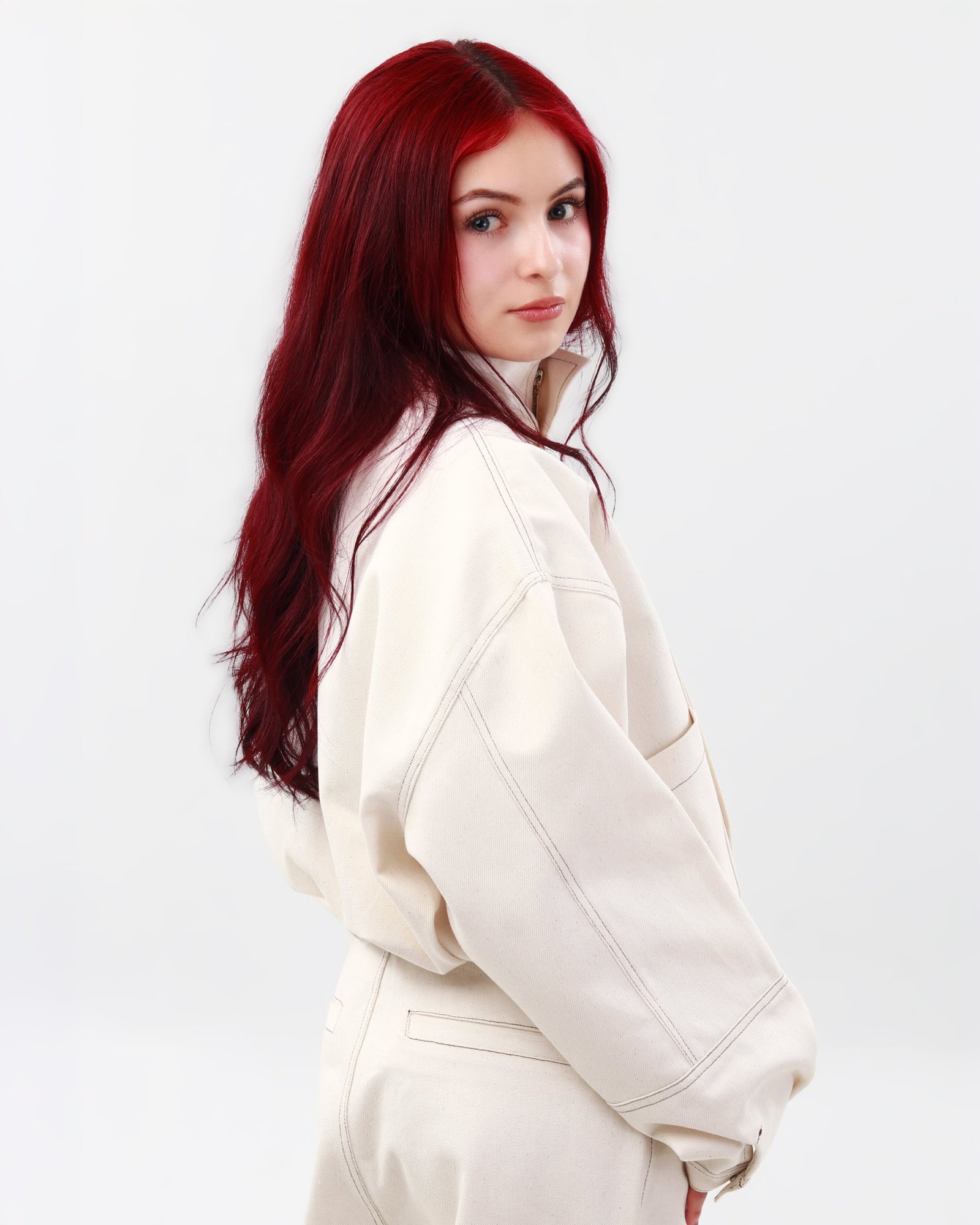 Neck Jacket Everiday Marfil - Imagen 5