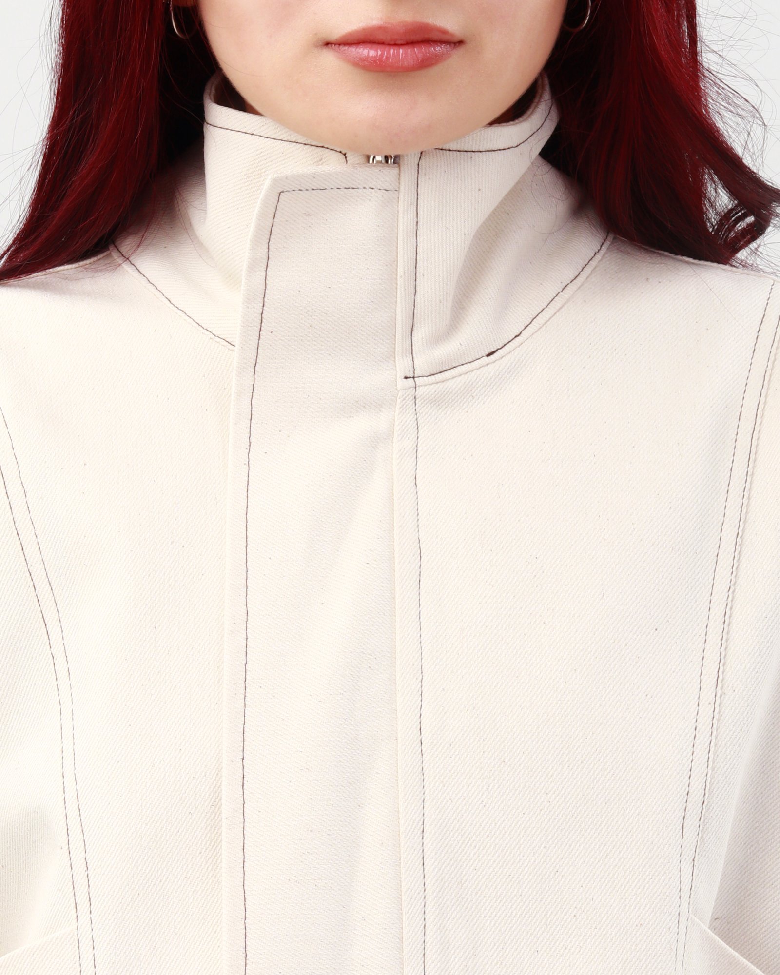 Neck Jacket Everiday Marfil - Imagen 6